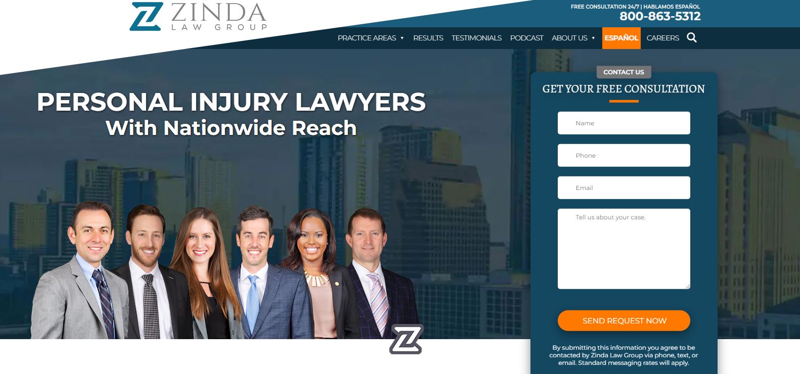 Senior Editor Position for Zinda Law Group